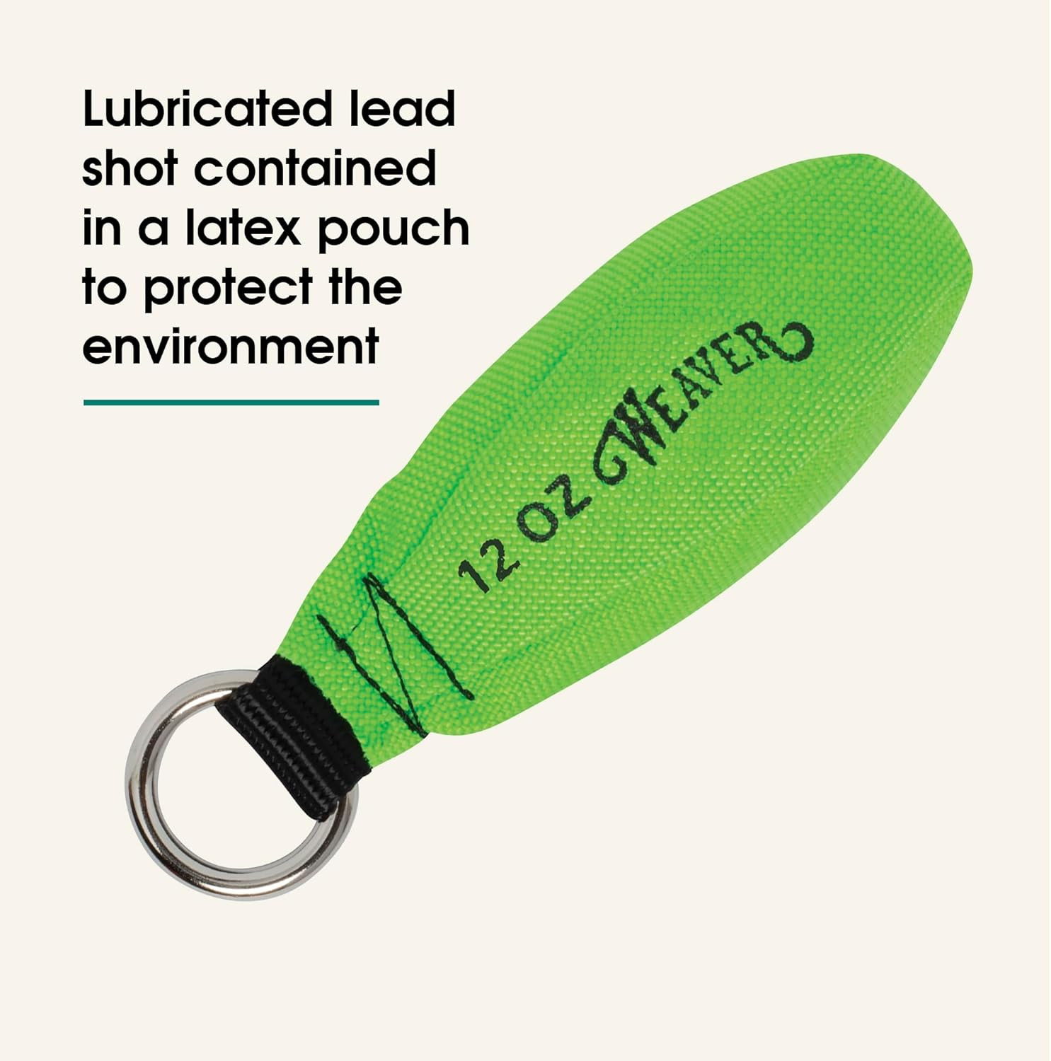 Throw Weight, 12 Oz Nylon Throw Bag for Tree Work, Climbing Rope Weight Bag, Res