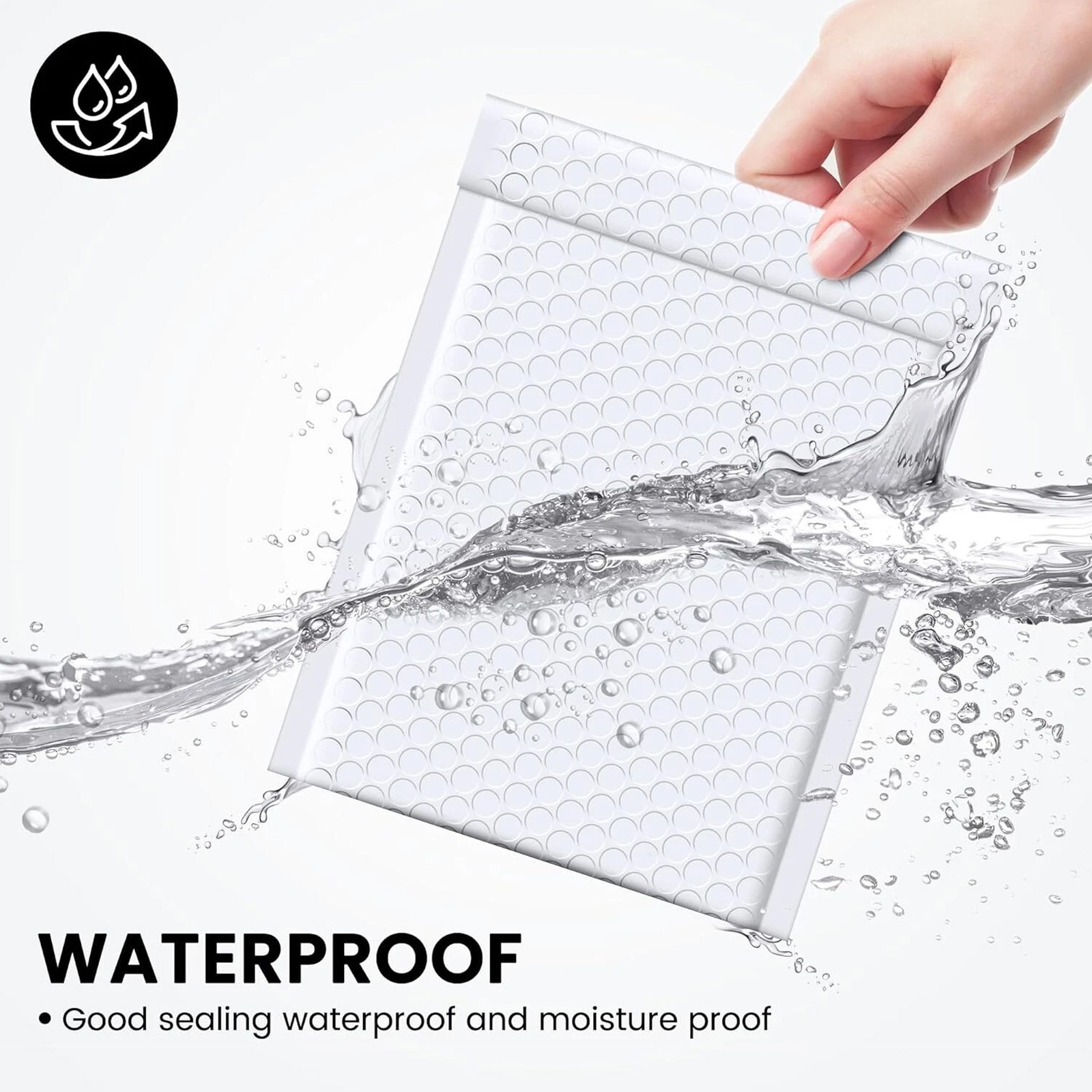 Poly Bubble Mailers Padded Envelopes Shipping Mailing Bags Any Size White Bulk