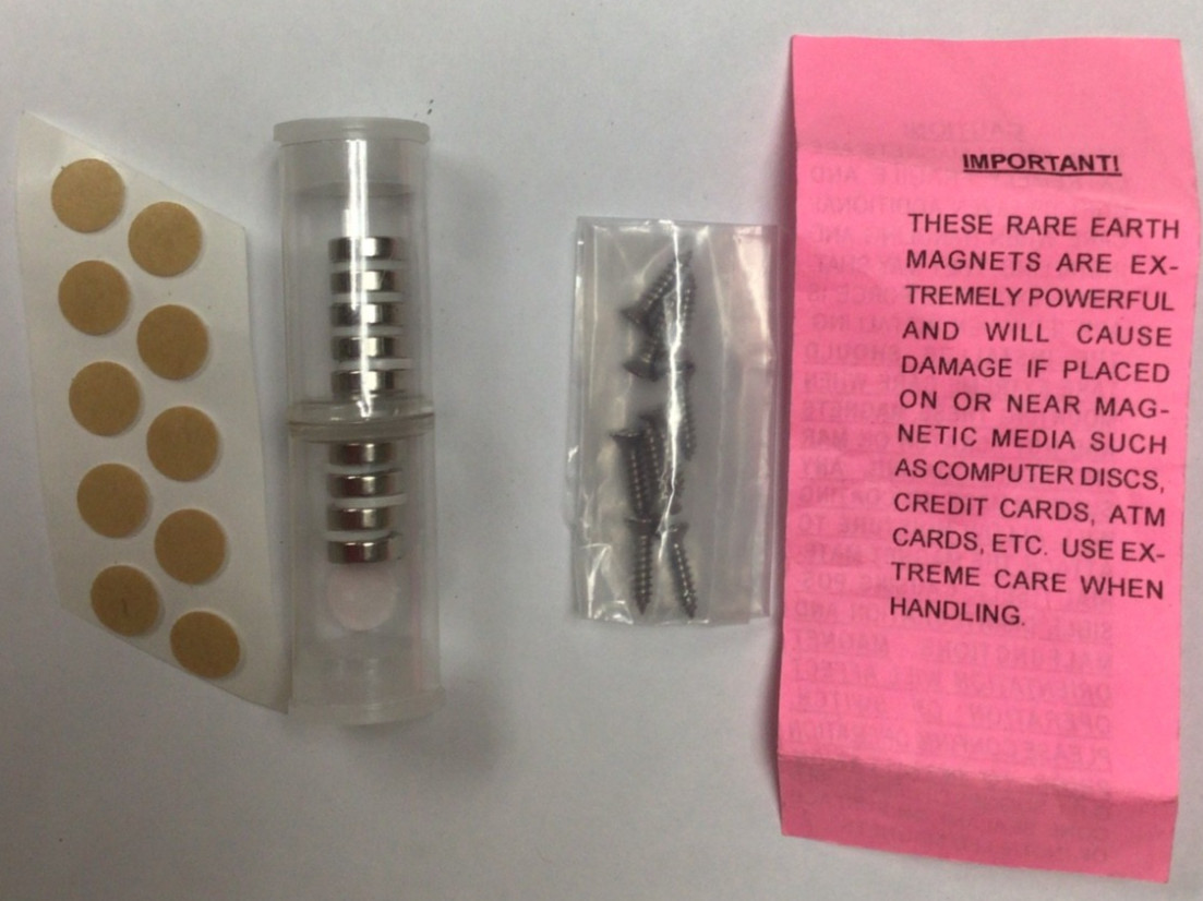 Countersunk Ring Earth Magnets