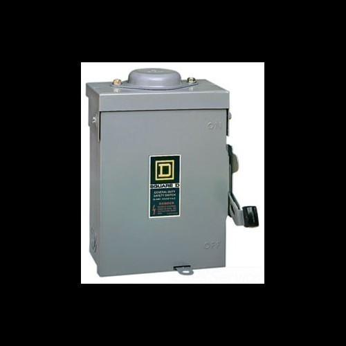 SQUARE D D221NRB N 30A 240V 1Ph NN3R USED