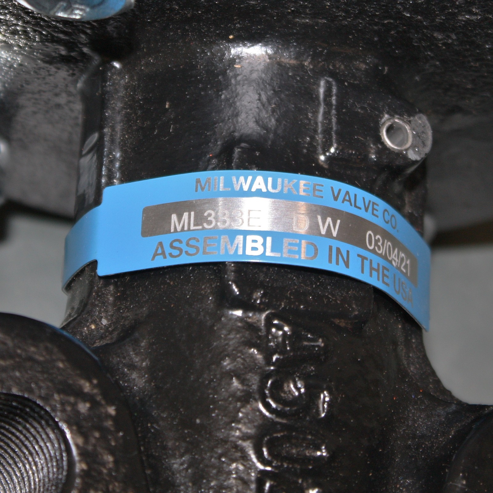 Milwaukee Valve Butterfly Valve UPML333E 10″, Lug Style, 10″ Pipe, Concentric