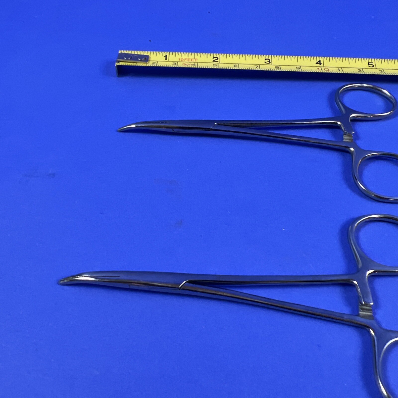 Centurion Forceps Stainless Steel Curved and Straight lot of 4