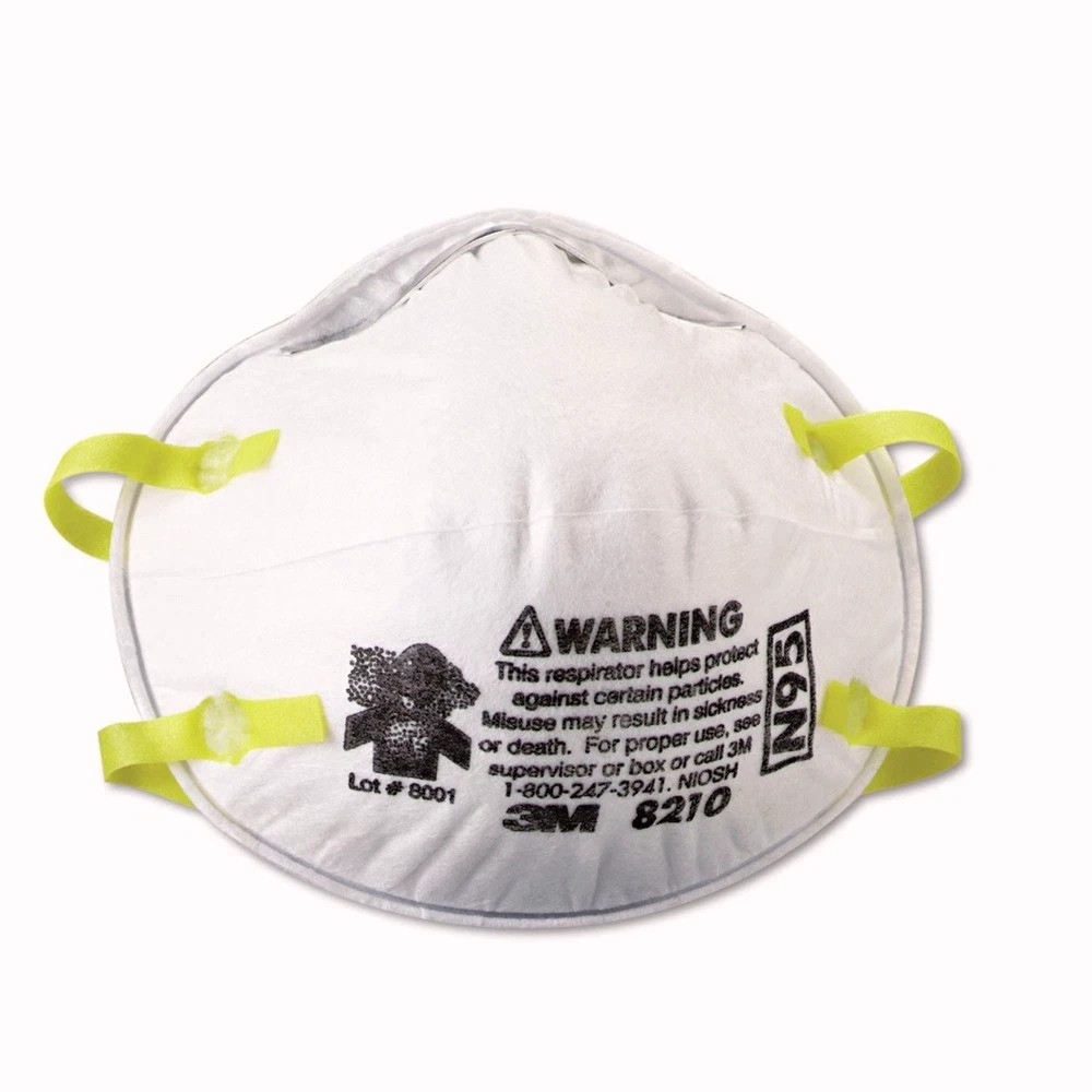 3M 8210 N95 Lightweight Particulate Respirator – Standard Size (20/BX) New