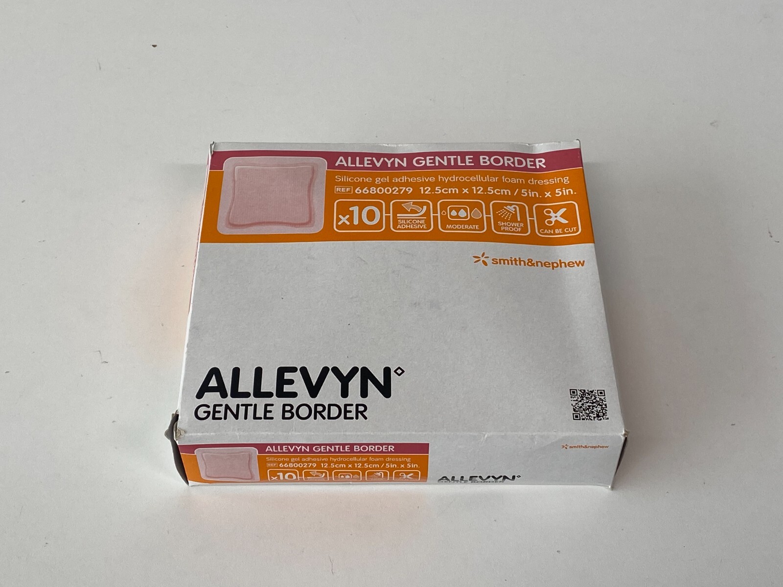 *H31*: 2 Boxes (10/Box) Allevyn Gentle Border 66800279 Exp 2026-03