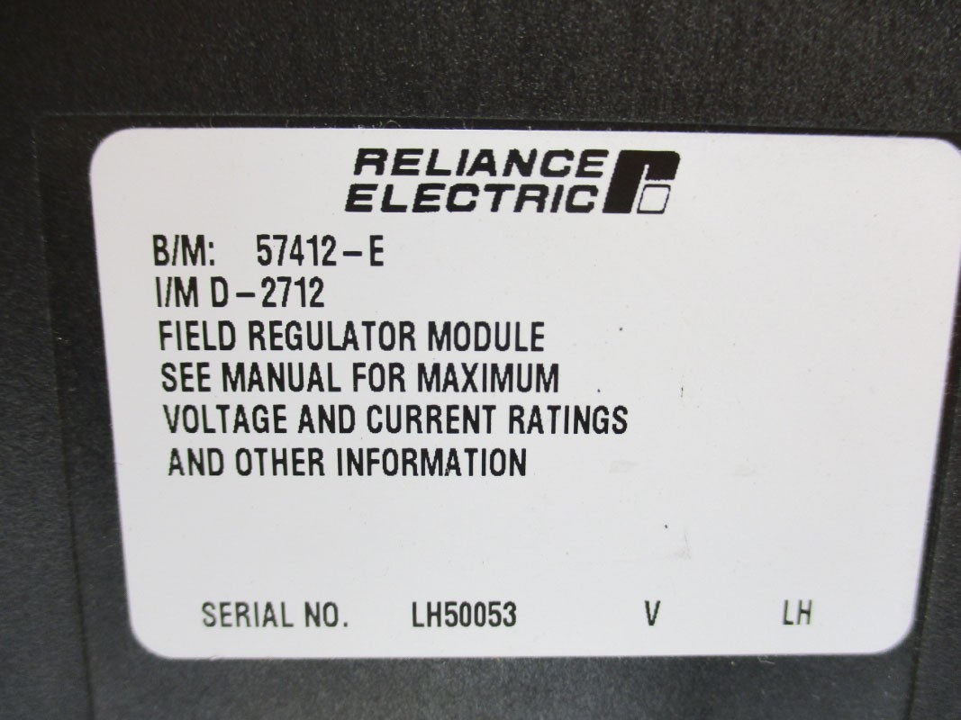 RELIANCE ELECTRIC 57412-E 57412 UNMP