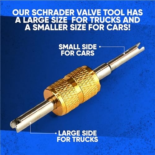 R134A AC Adapter Fitting Kit Self Sealing Single Puncture Can Tap Valve Core