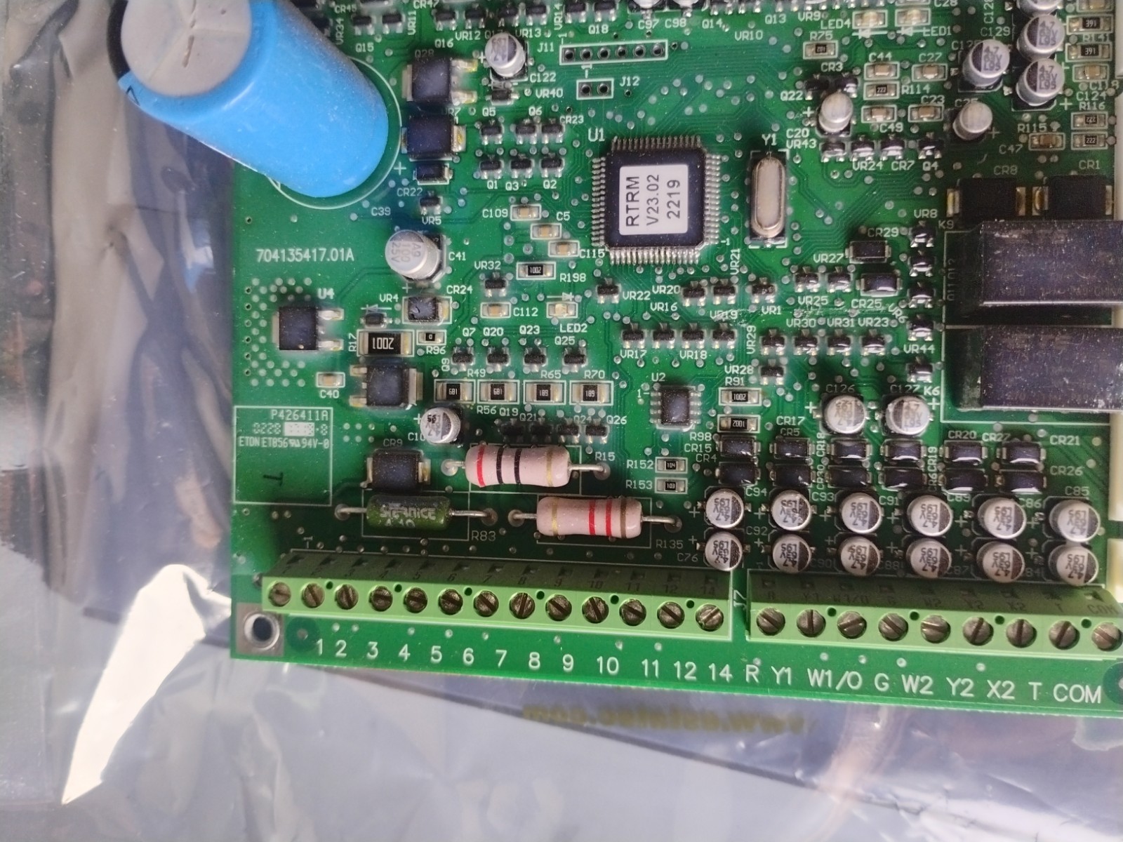 Trane MOD03196 Reliatel Refrigeration Module RTRM Dual Circuit Control Board New