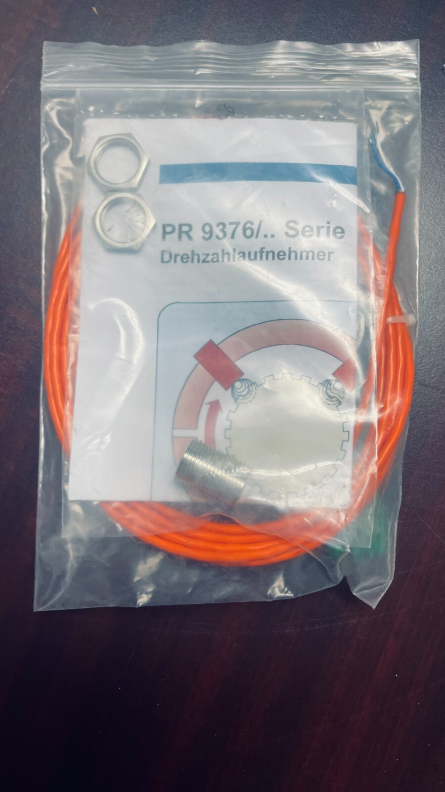Epro PR9376 speed sensor part number PR9376/000-001
