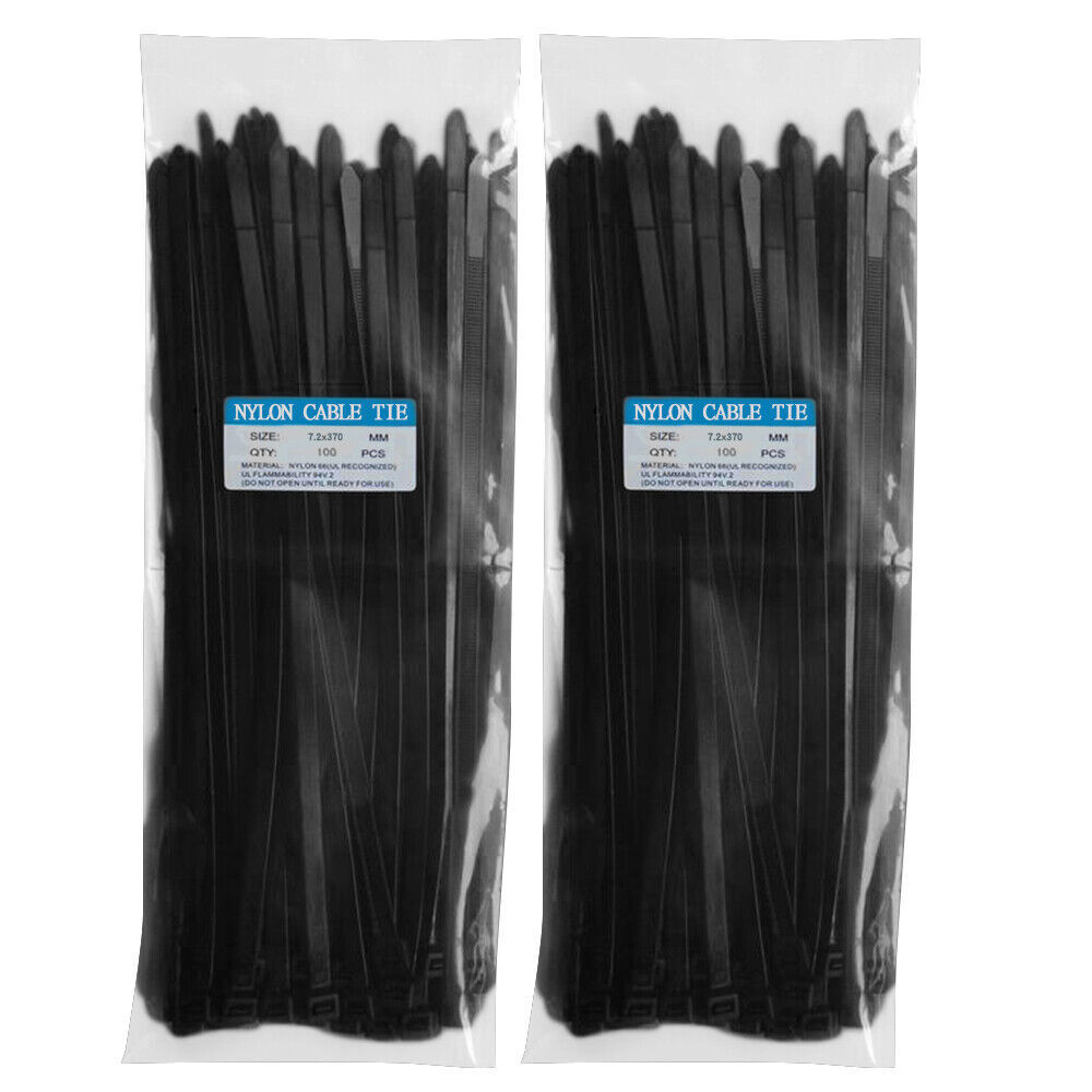 14.5″ 120lbs Self-Locking Zip Ties Cable Nylon Zip Tie for Outdoor Home Office