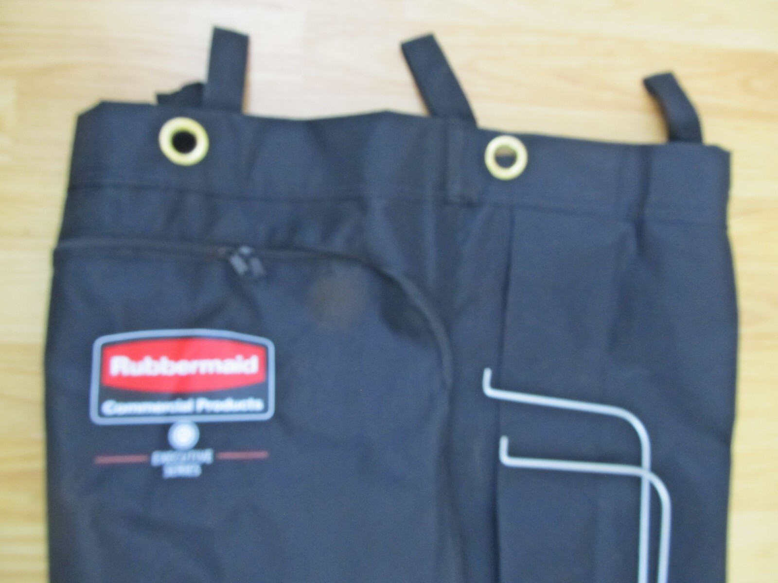Rubbermaid FG452088BLA Brute Commercial Products Utility Cart Bag w/ Hangers