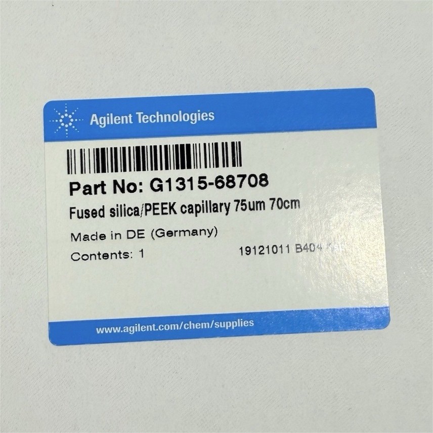 Agilent Technologies Fused Silica/PEEK Capillary 75um 70cm G1315-68708