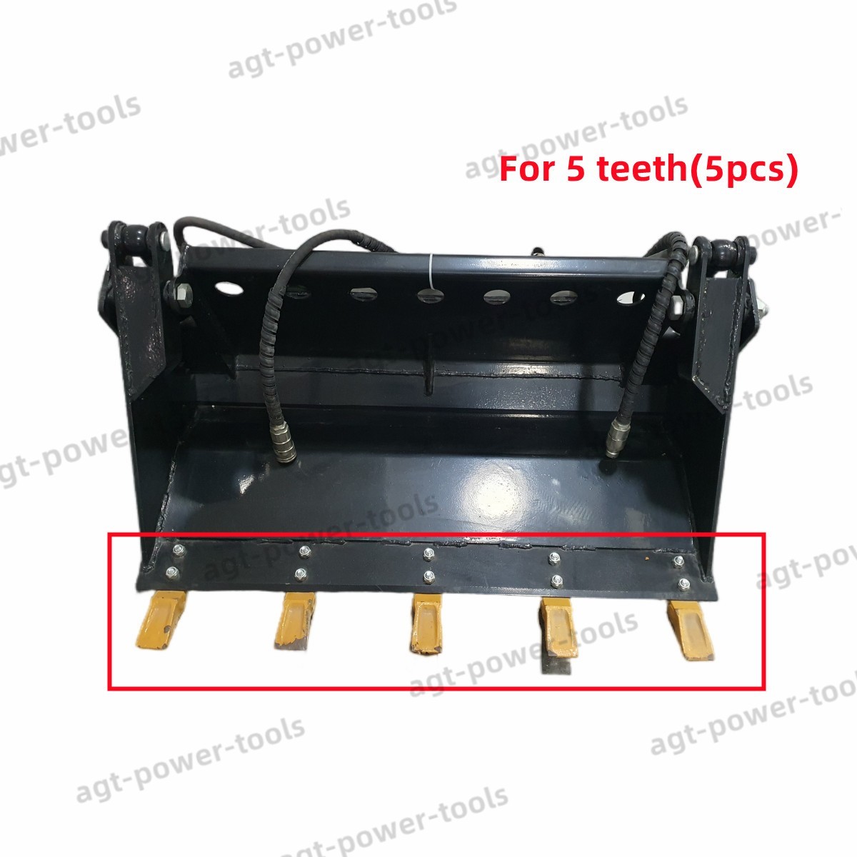 Backhoe Bucket Teeth w/2 Pins For Agrotk Mini Excavator Digger Bucket Accessorie