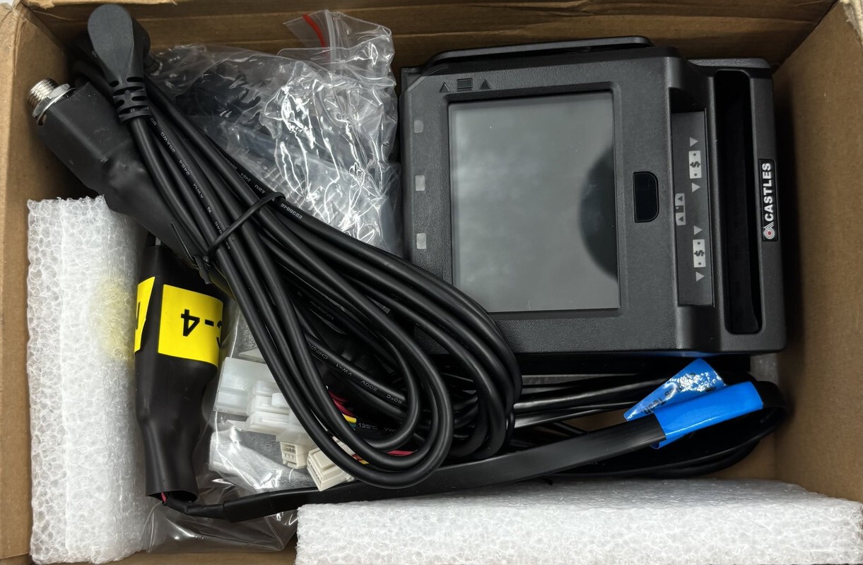 CASTLES TECHNOLOGY UPT1000B BLACK LINUX UNATTENDED PAYMENT TERMINAL