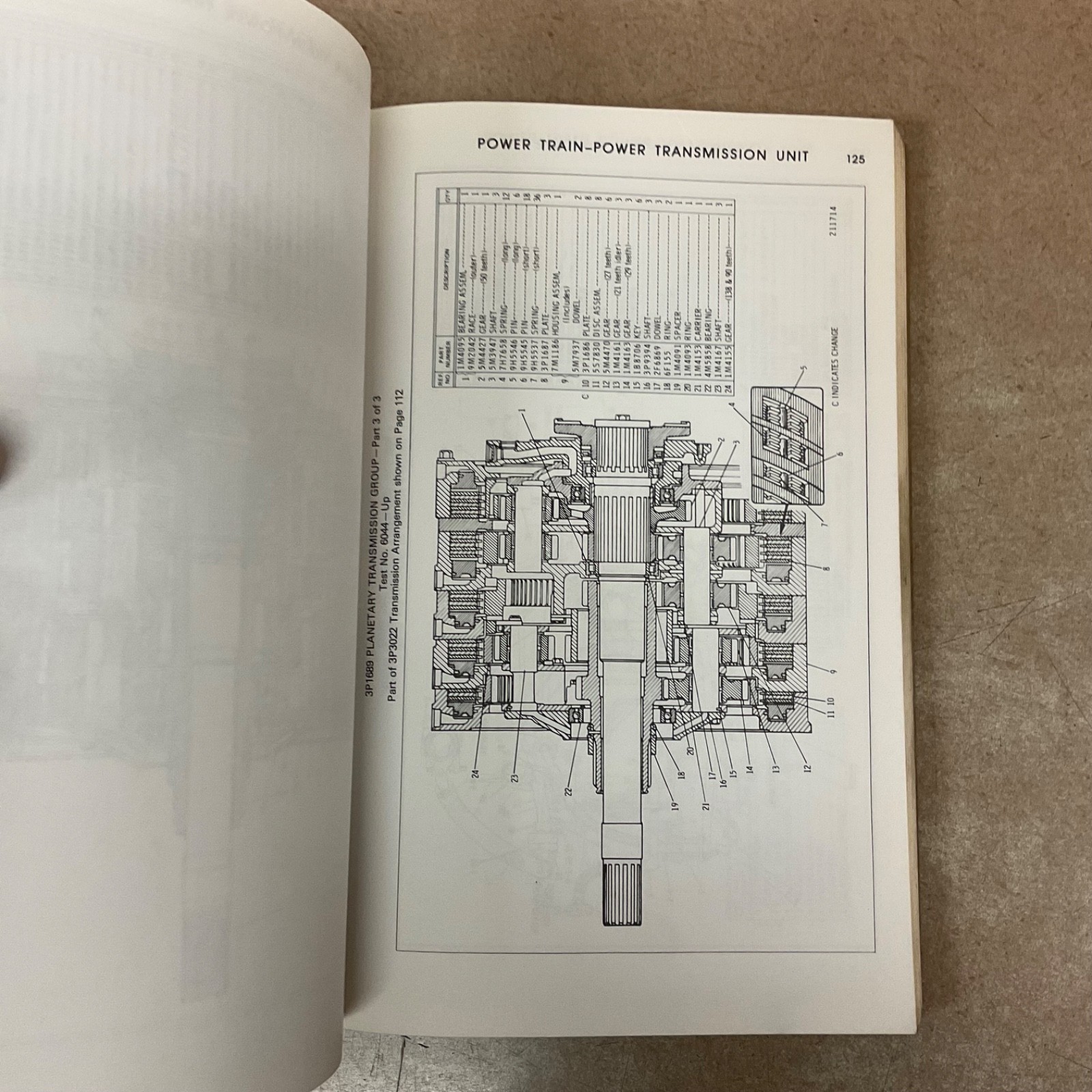 CAT Caterpillar D8 D8K PARTS MANUAL BOOK CATALOG TRACTOR BULLDOZER, 77V5006 & UP