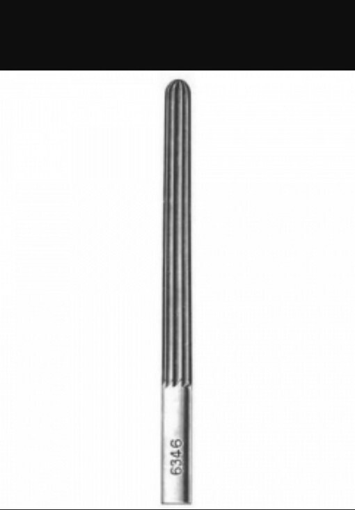 5 pcs High Speed Steel Rotary Finning Bur 1/4″ Martindale HSBM6346