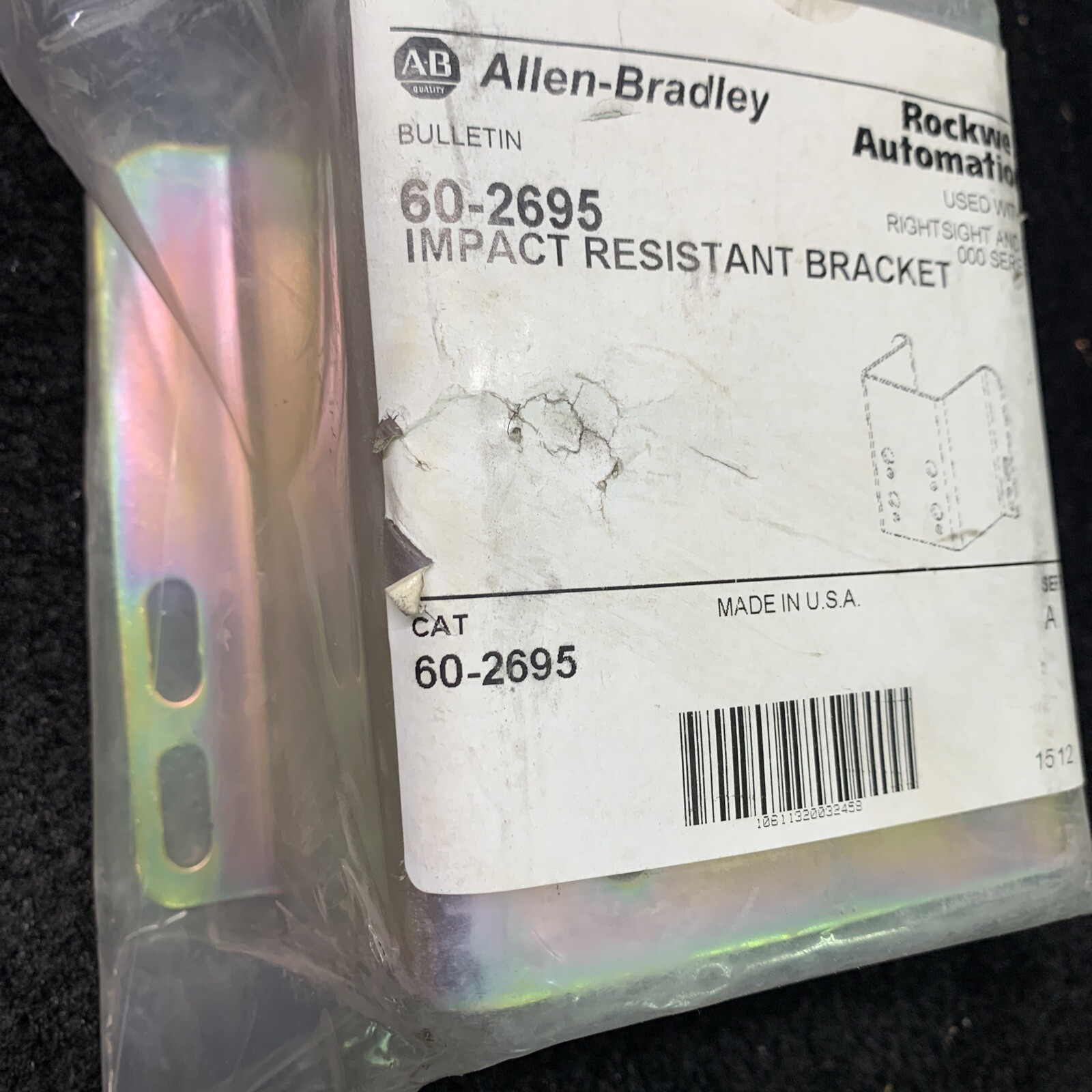 **Up to 12** Allen-Bradley Bulletin 60-2695 Impact Resistant Bracket
