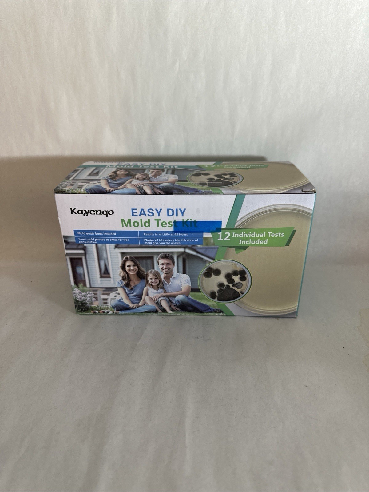 New DIY Mold Test Kit for Home 12 Individual Simple Detection Tests Booklet