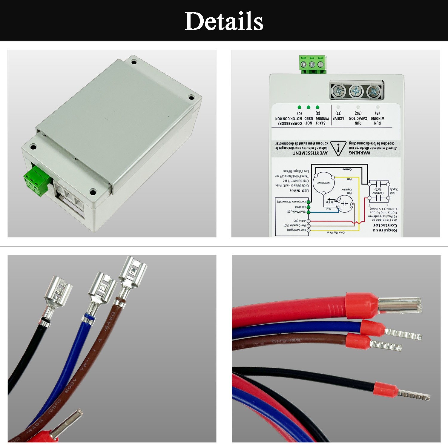 (16-32A) AC Soft Start Module Compatible with 4-7 Ton AC Unites | Easy Install