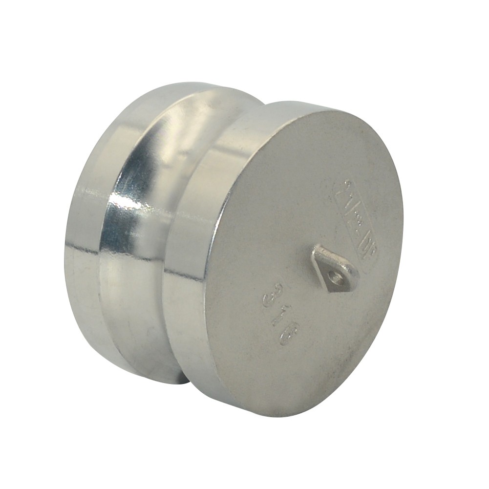 2-1/2″ 2.5 in Type DP Dust Plug Adapter Hose Fitting Camlock Stainless Steel 304