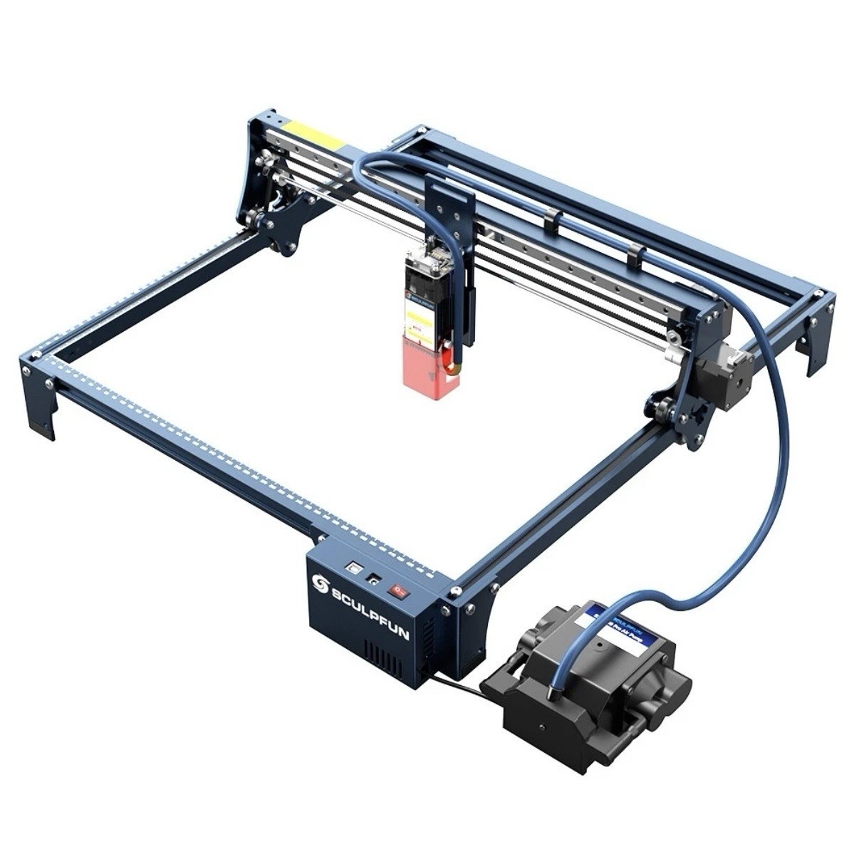 SCULPFUN S30 5W Laser Engraving Cutting Machine w/ Auto Air-assist Kit