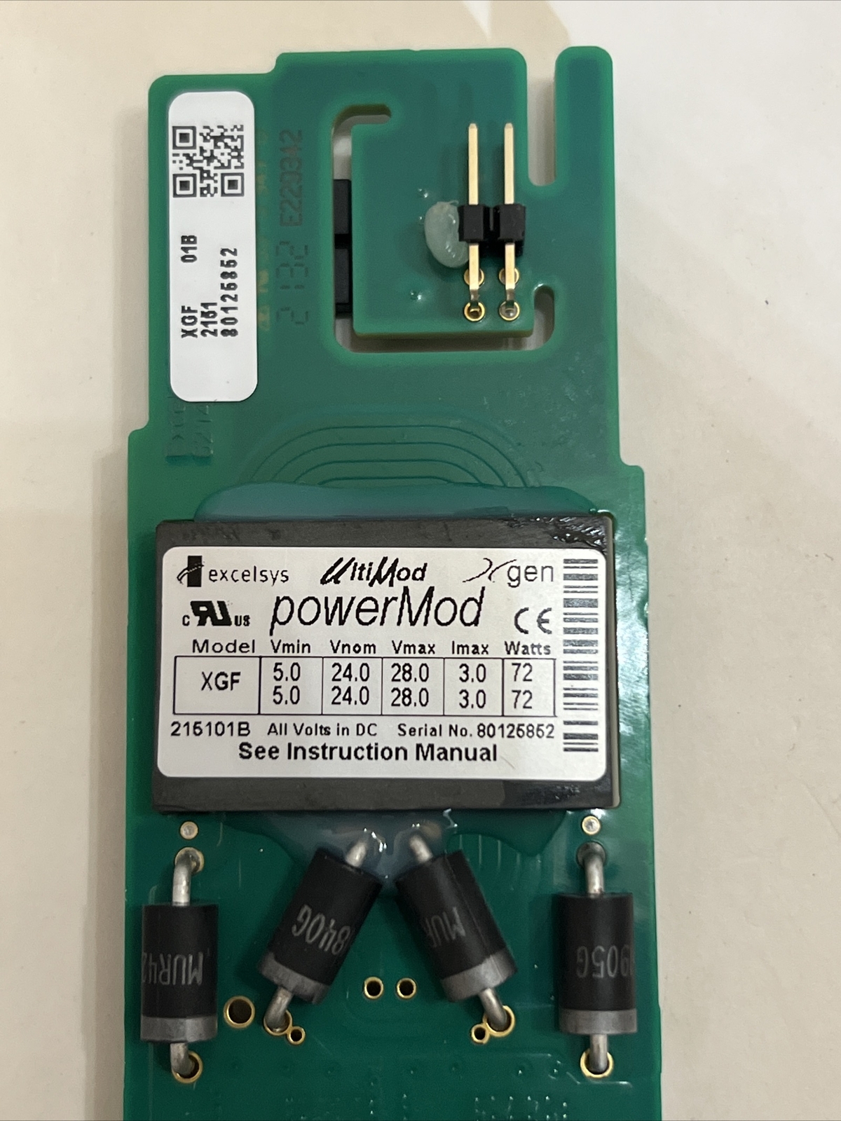 EXCELSYS XGF 5.0 (24-28V) 72W DC Configurable Power Supply Modules NEW !