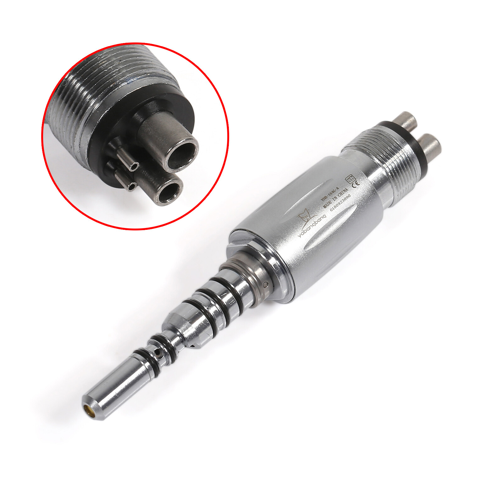 Dental LED Quick Coupler Coupling 4 Hole / 6 Hole for Fiber Optic Handpiece