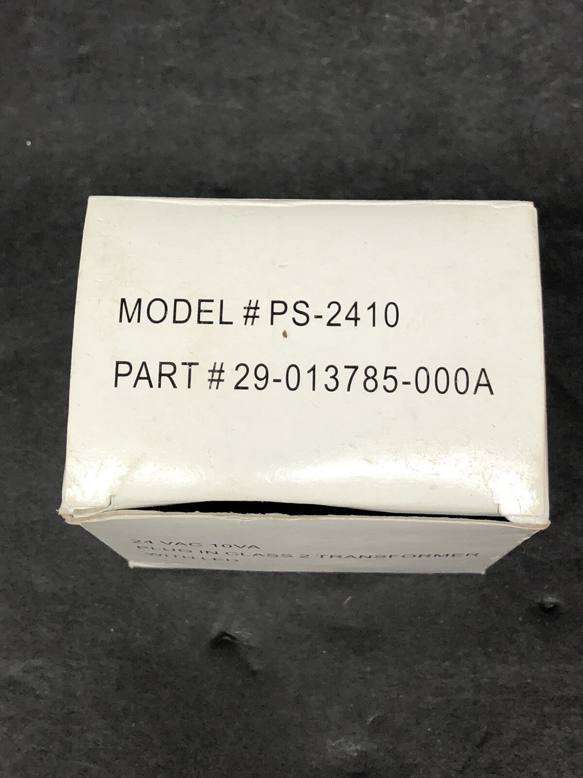 Transformer AC Adaptor PS-2410 W/ LED 24 VAC 10 VA Class 2 UL Grounded Plug-In