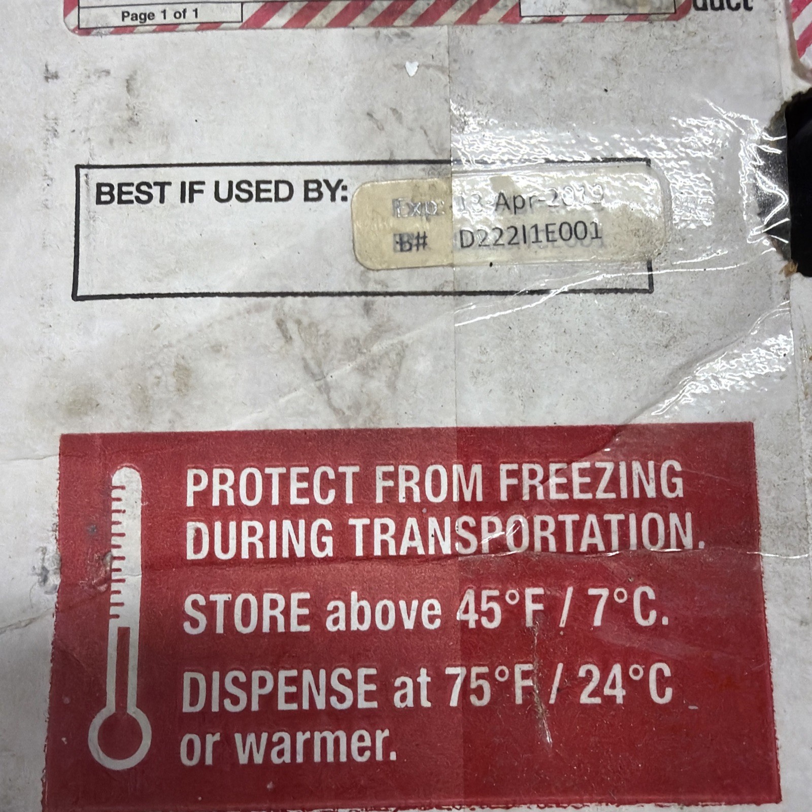 FROTH-PAK Insulation 210 Polyurethane Spray Foam (EXP. 13-04-19) {P/N# 11098207}