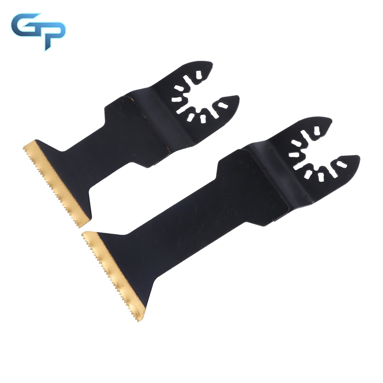 16 Pcs Extended Titanium Oscillating Saw Blades for Metal & Wood Cutting