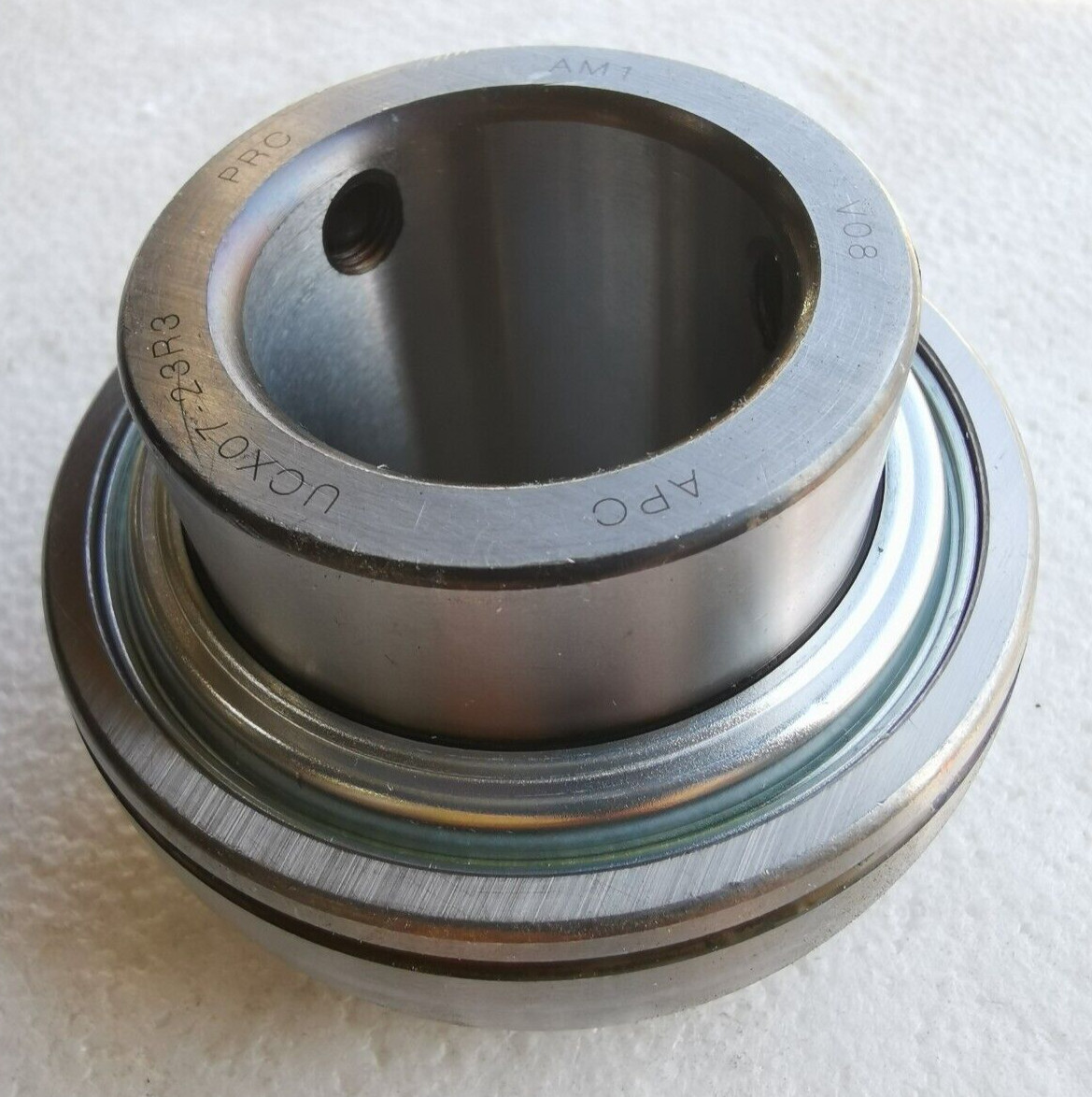 Premium UCX07-23R3 Insert Bearing 1-7/16″ Bore w/TRIPLE-LIP Seals Medium Duty