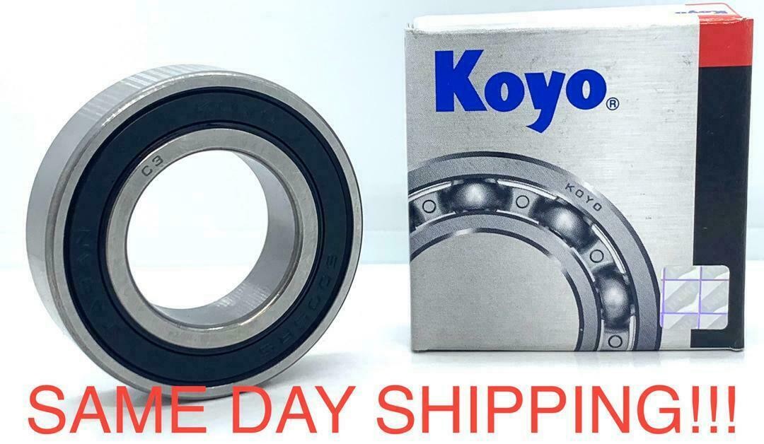 KOYO 6005 2RS C3 Deep Groove Ball Bearings 25x47x12mm SAME DAY SHIPPING! 6005RS