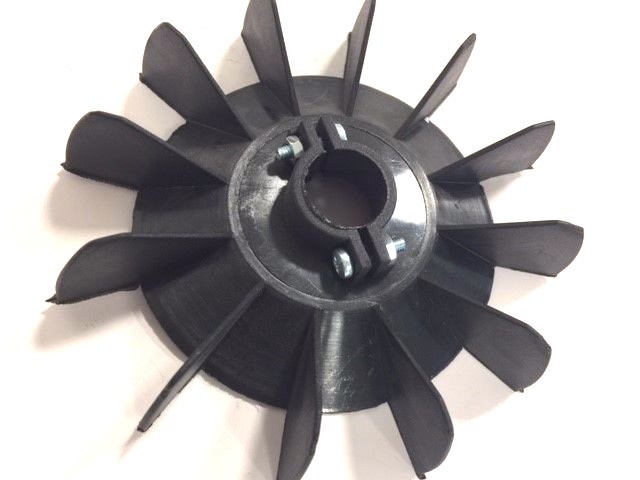 Plastic Fan for Electric Motor Inner Dia 23mm Out Dia 145mm Frame 80