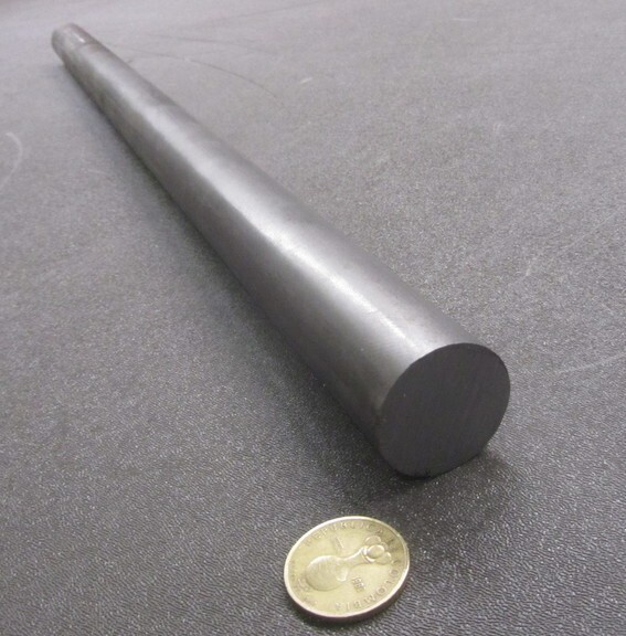 12L14 Steel Unpolished Rod, (1.25″) 1 1/4″ Dia x 2 Foot Length, 1 Unit