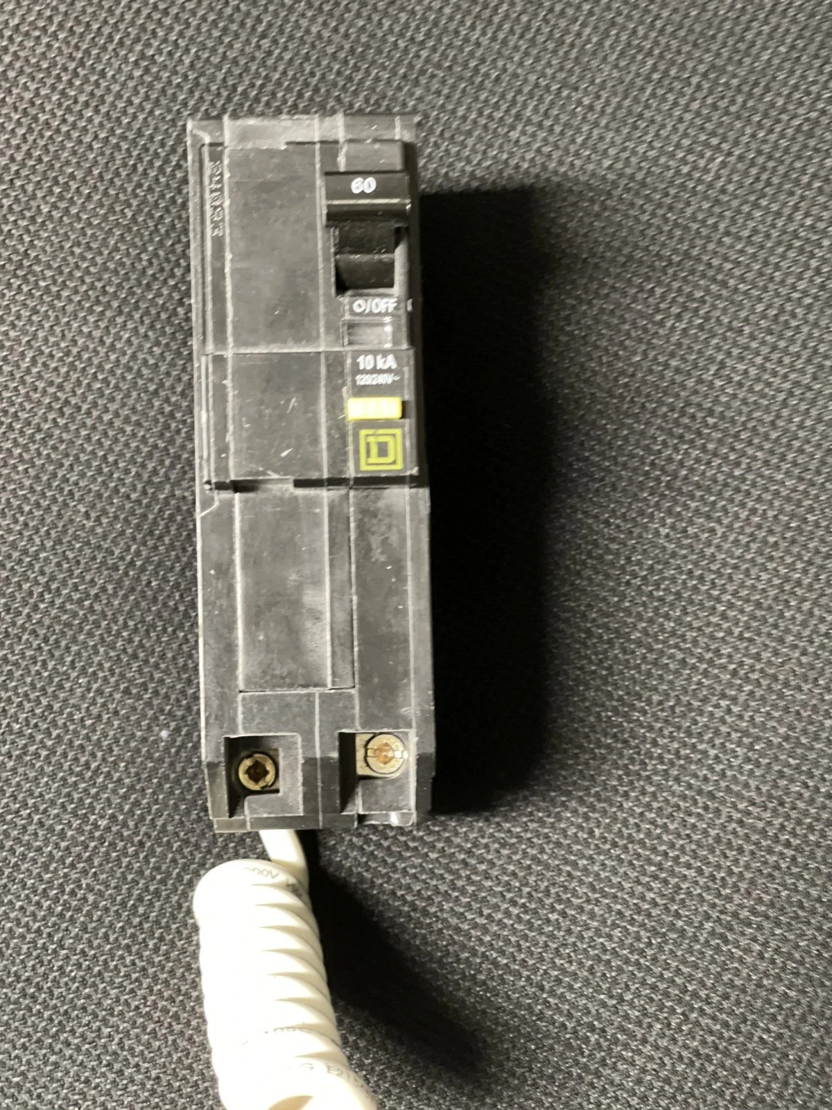 USED Square D QO260GFI Circuit Breaker 2 Pole 60 Amp GFCI