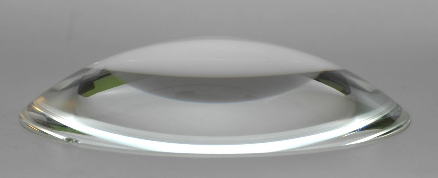 Plano-Convex 48.8mm (1.92″) Dia. 90 mm (3.54″) F.L., BAUSCH & LOMB # 41-53-05-21