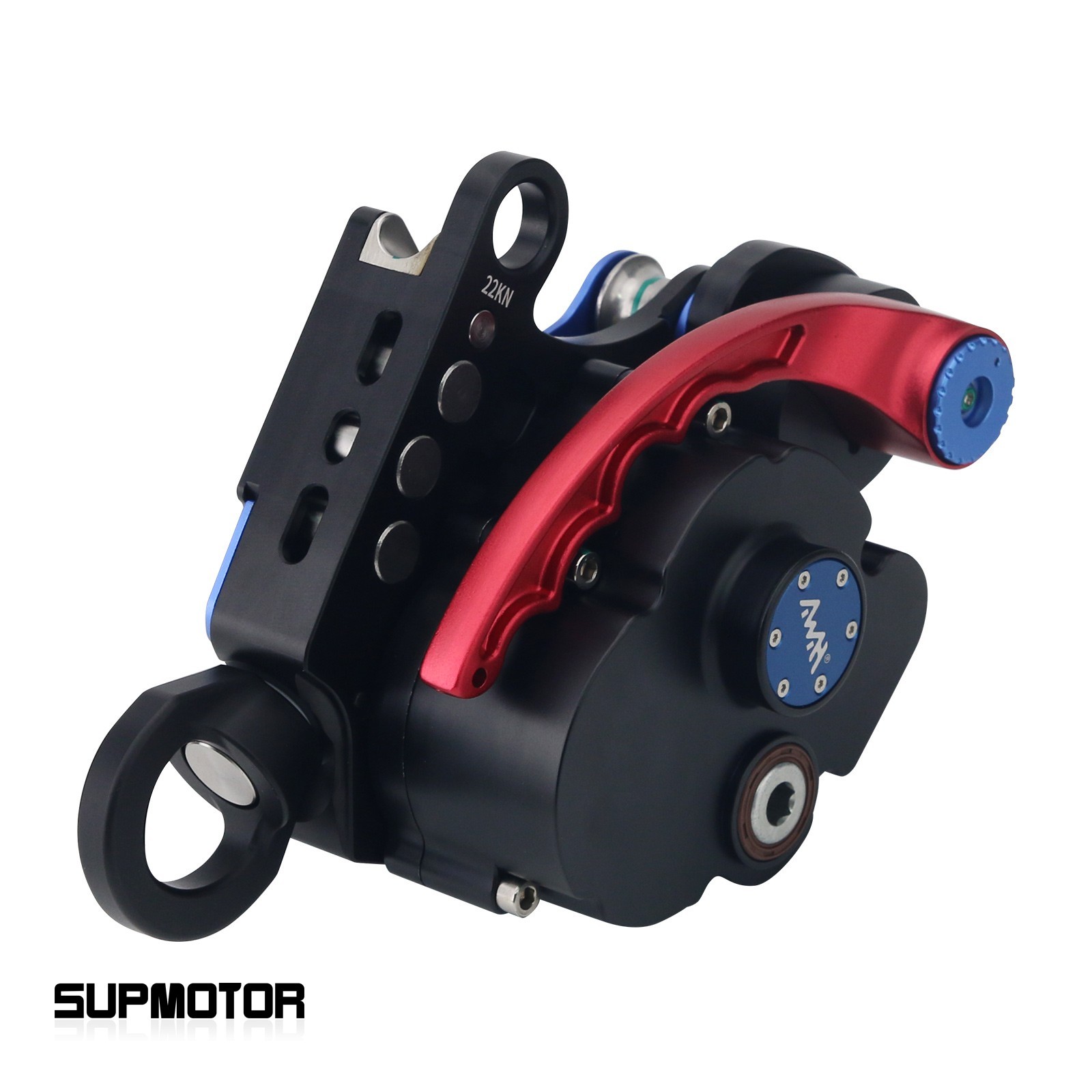 Z3-FIRE Blue Ascent Descent Device with Universal Joint Tool Box 30kg-285kg Load