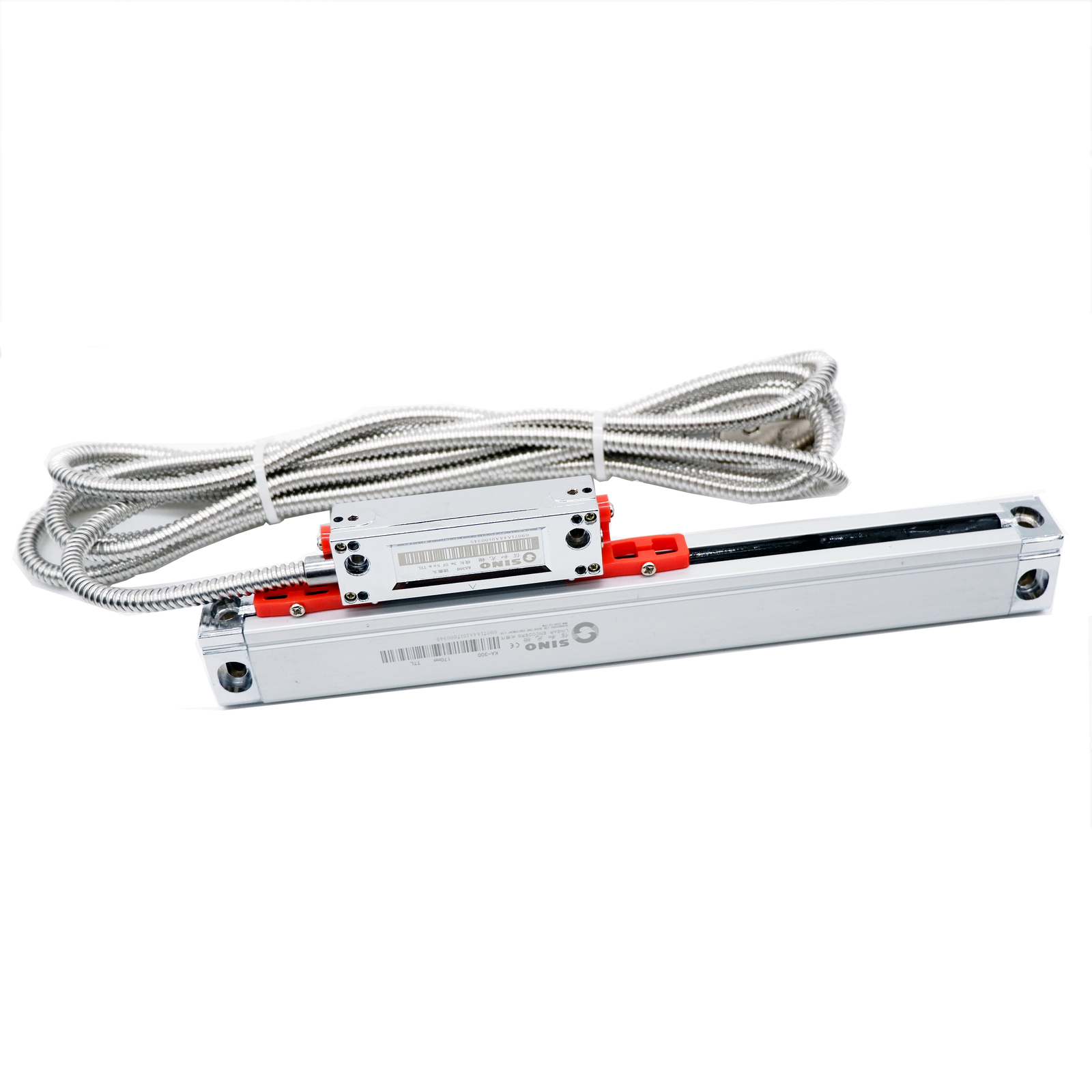 From US Sino KA300 520mm-1020mm Linear Displacement Optical Encoder Ruler 5um