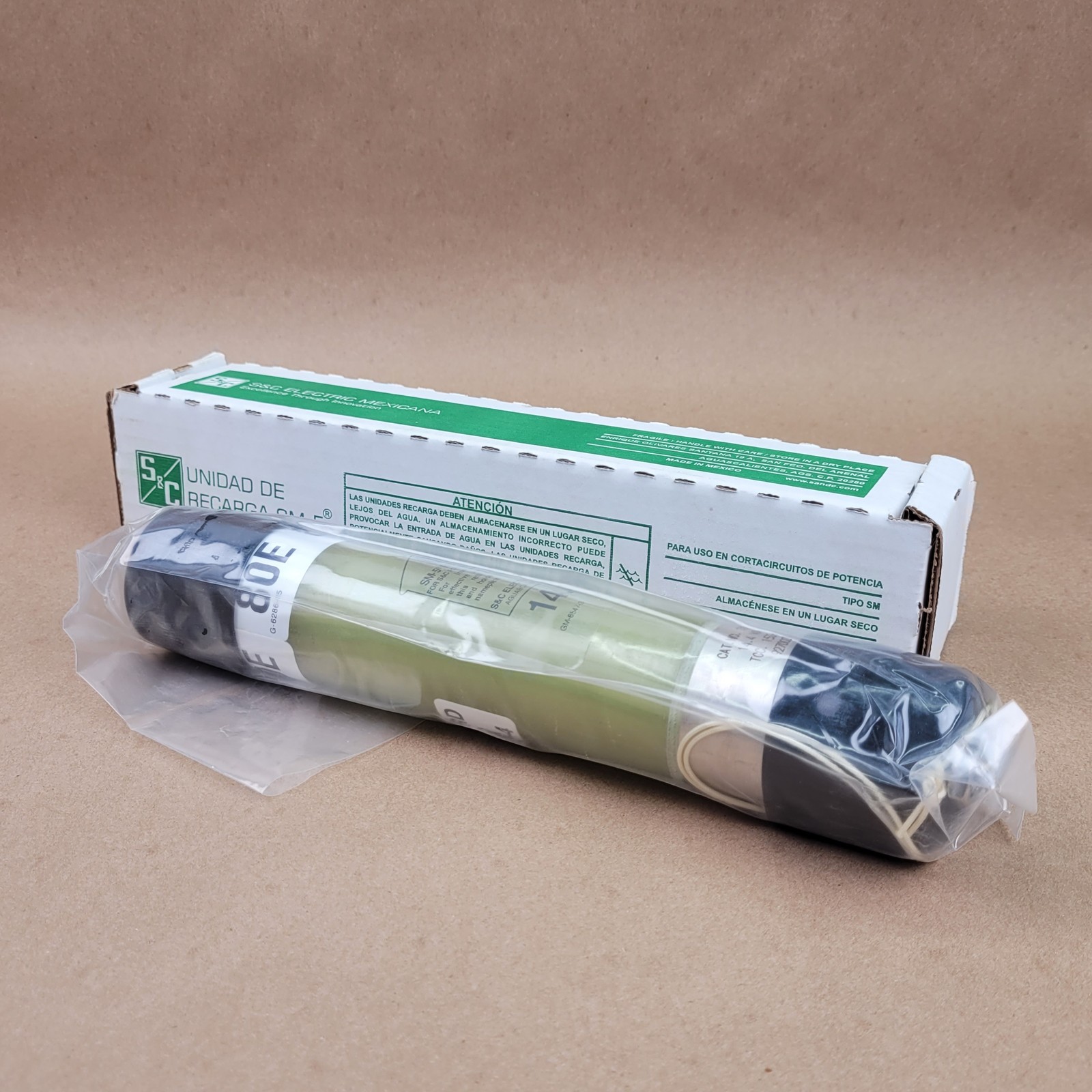 S&C Electric 132125R4 Refill Unit, 14.4 KV, 80A – NEW