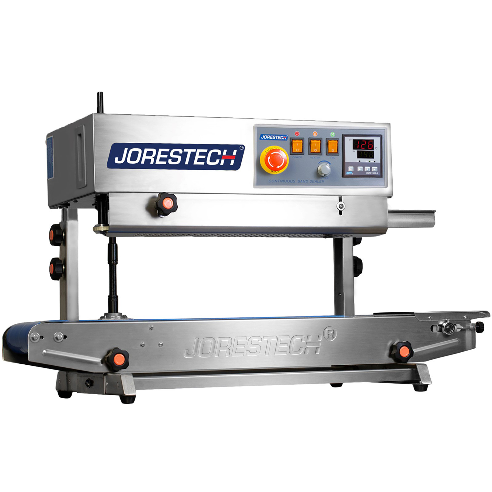 220v Continuous Band Sealer / Plastic Bag Sealing Machine JORESTECH 730-D