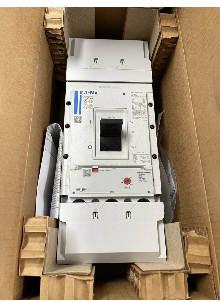 NEW PDG33M0600TFAJ EATON 3p 600v 600a 65k Cutler Hammer Circuit Breaker