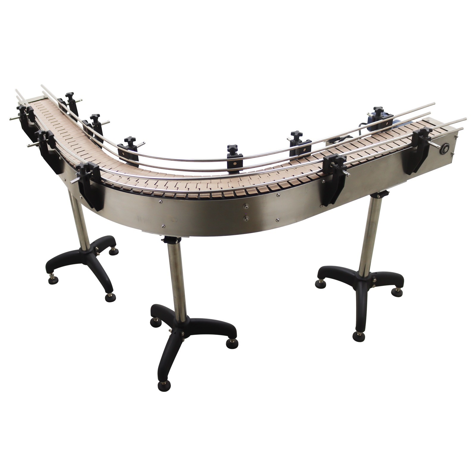 Various Size 110V/60HZ Conveyor Belt Chain Plate Conveyor for Assembly Line