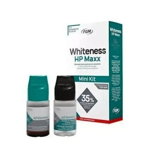 FGM Whiteness HP Maxx One Patient Kit Tooth Whitening Cream Paste Dental