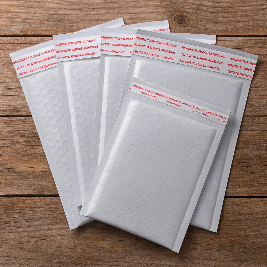 4X8 #000 Poly Bubble Mailers Padded Envelopes Self Seal Shipping Packing Bags