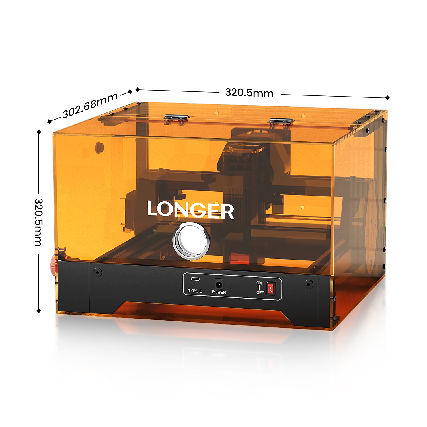 LONGER Ray5 miniS 3.5W Laser Engraver Machine, 12000mm/min, 🔥Free Honeycomb-400