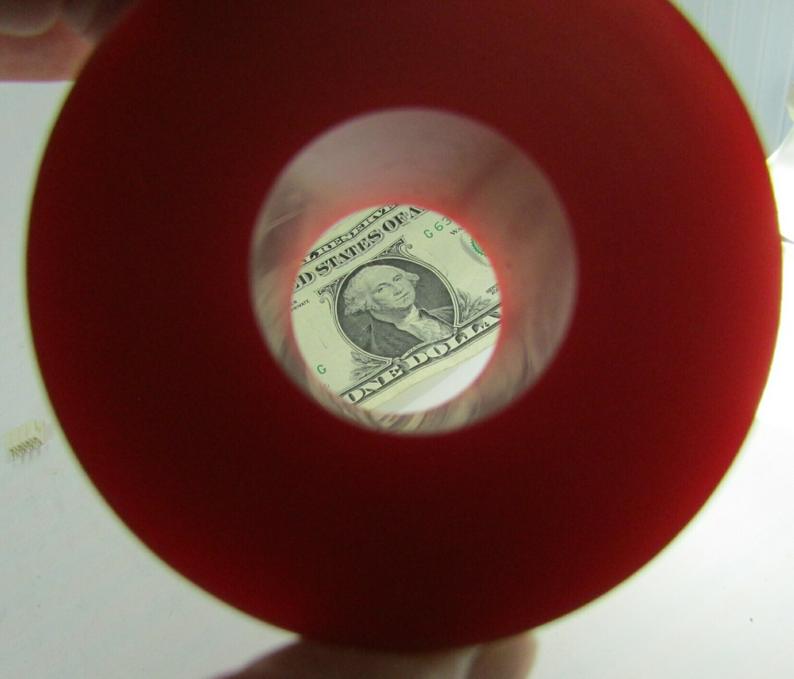 Red Resilient Urethane Bushings Shock Mounts Pucks 2.277″ OD x .956″ ID x 1.249″