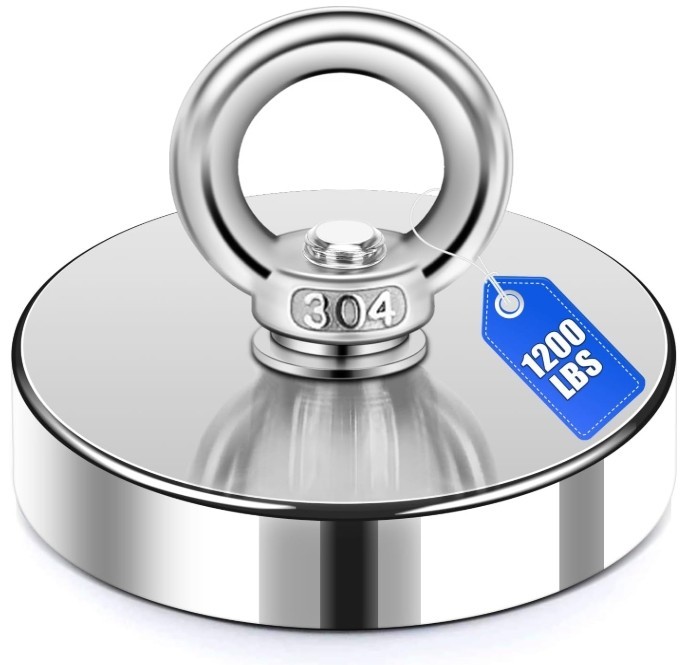 Fishing Magnets Super strong Rare Earth Neodymium Magnet set 150-1500 Lbs 1000Lb