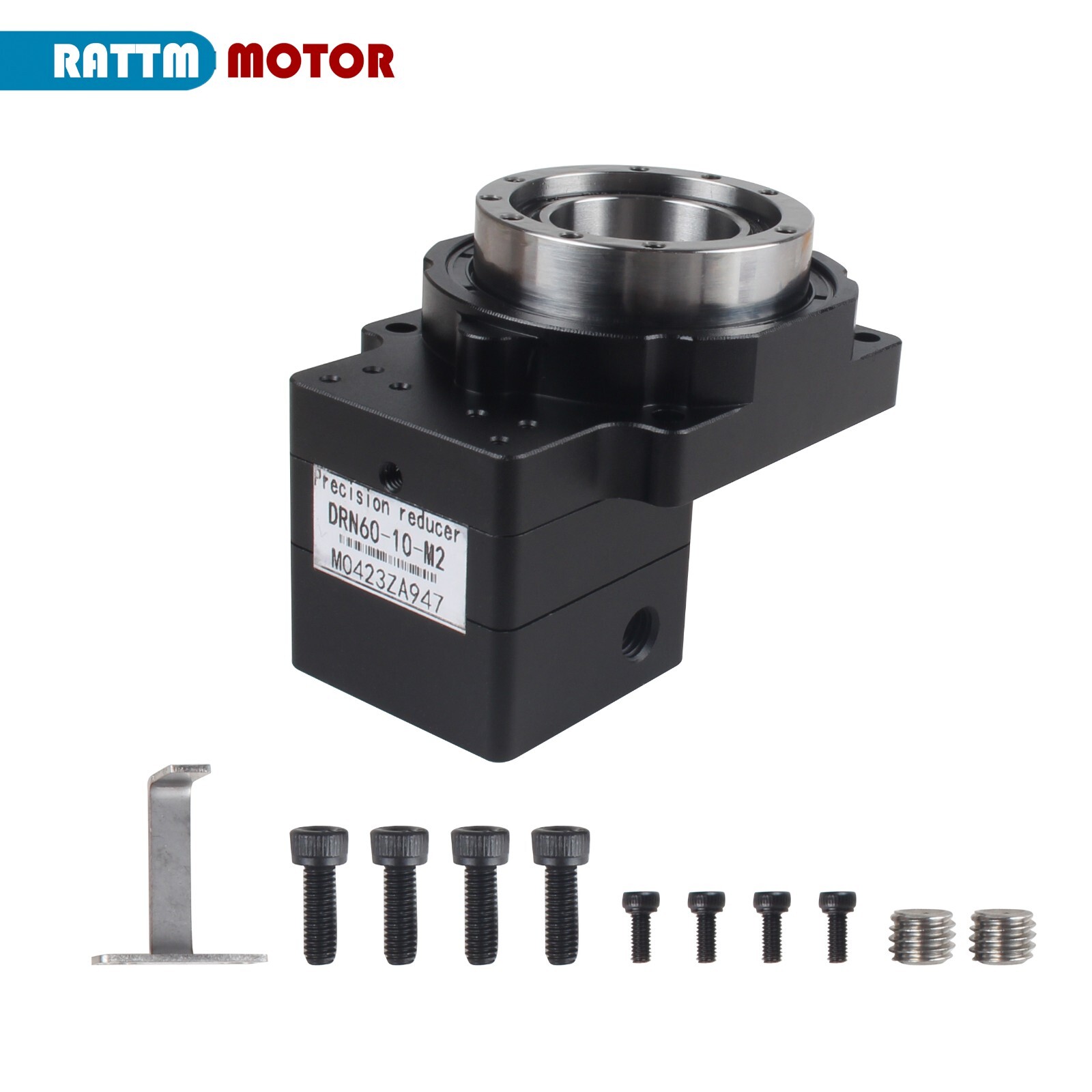 360° Hollow Rotary Platform Reducer 5:1 10:1 for 8mm/14mm Servo Motor Shaft