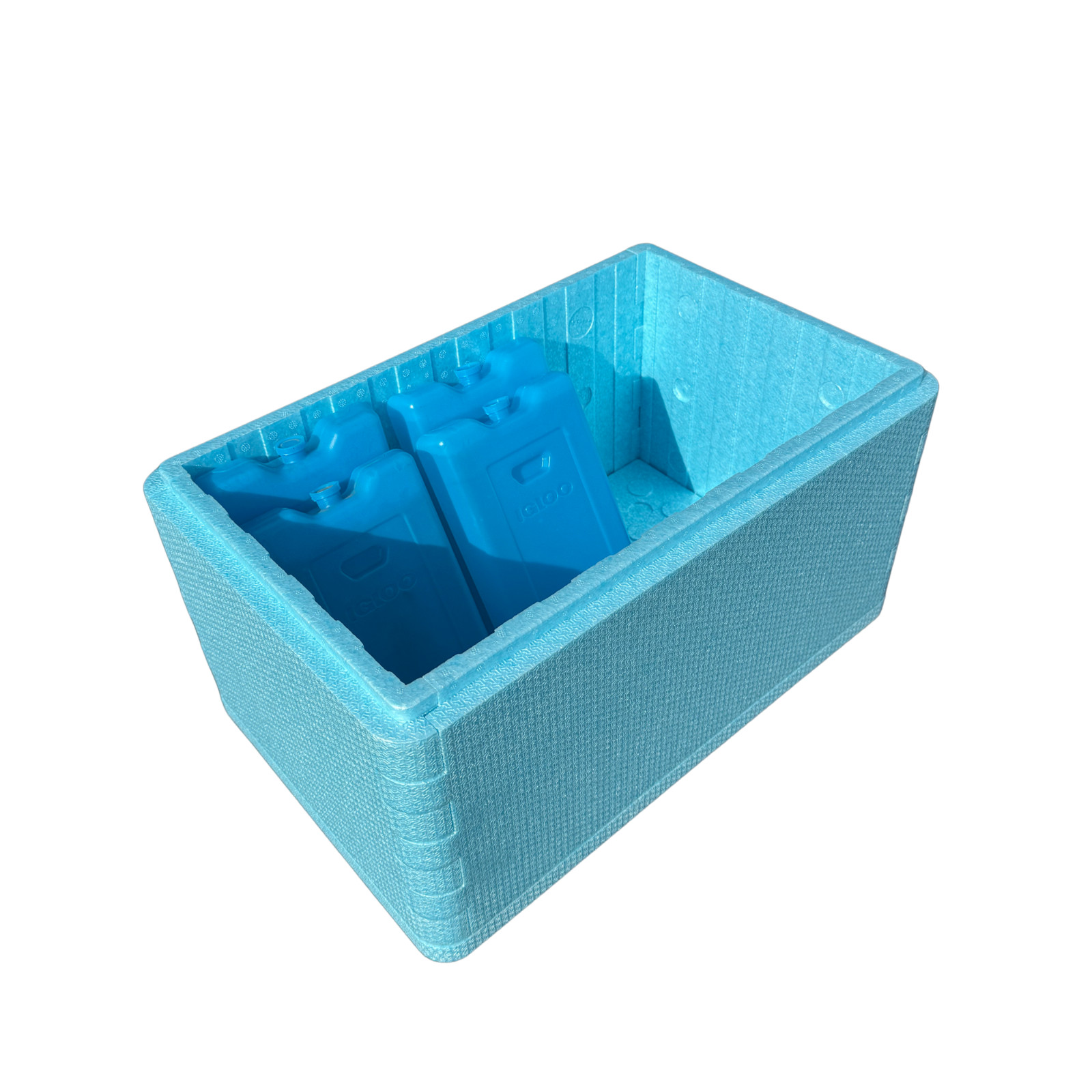 EPE USA Insulated Cold Shipping Box Foam Cooler ID: 17 ³⁄₁₆” x 10 ³⁄₁₆” x 8 ¼”