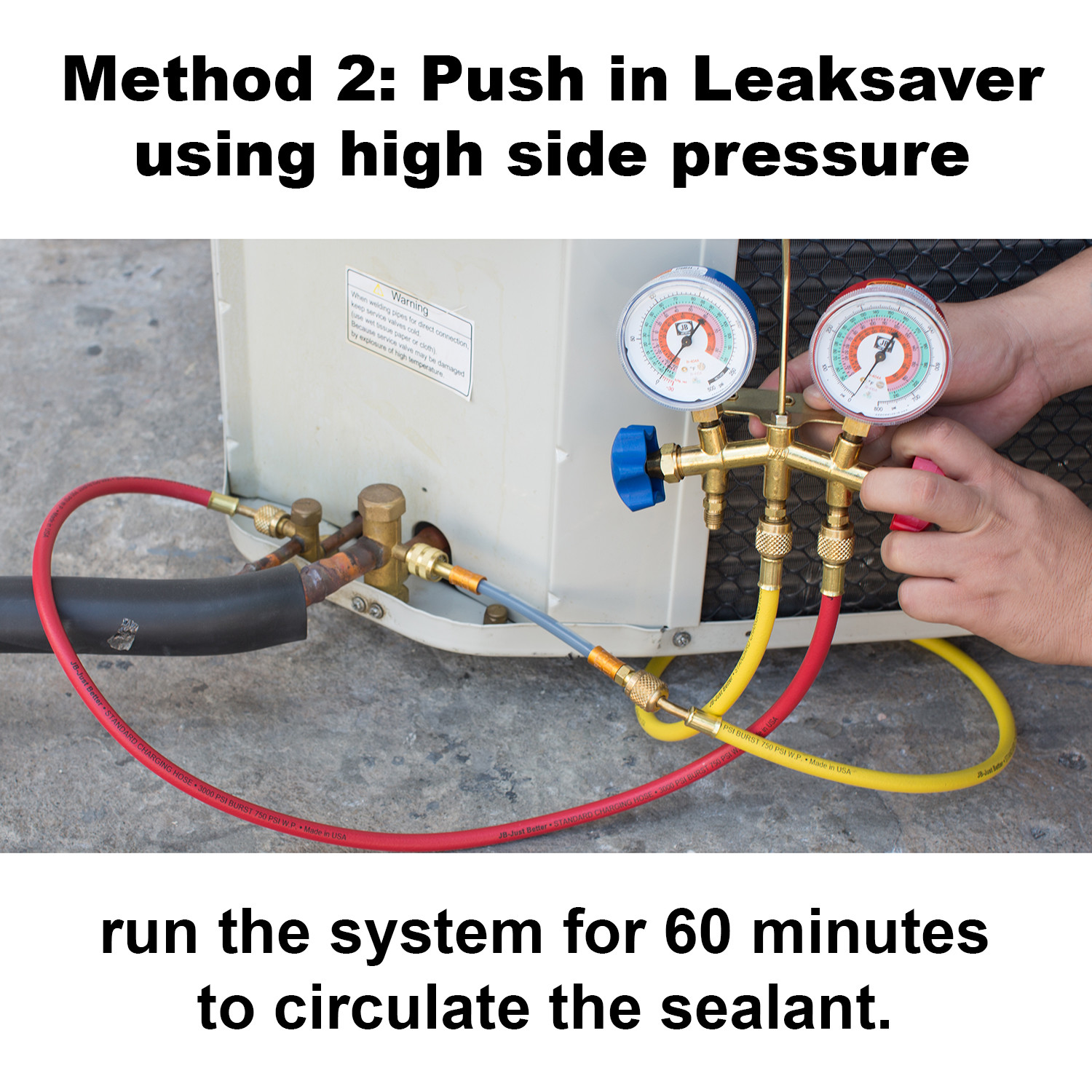 Leak Saver Direct Inject Refrigerant Leak Sealer 3 Pack HVAC & Automotive
