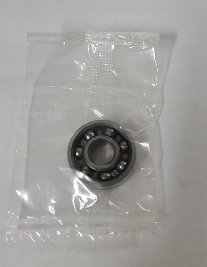 Bearings Limited 608 unshielded open miniature ball bearing.